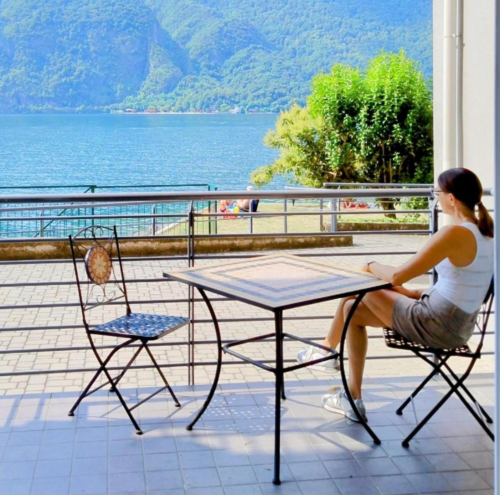 Lake Como Casa La Rosa Abbadia Lariana Εξωτερικό φωτογραφία